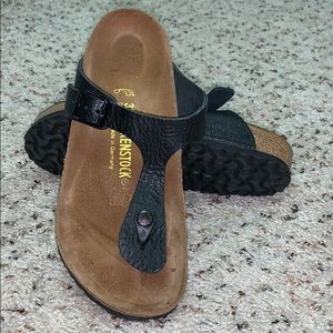 Black Birkenstocks